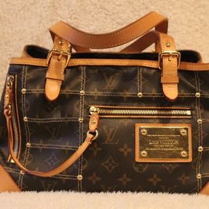 Louis Vuitton Lmtd Edition Riveting Leather Tote